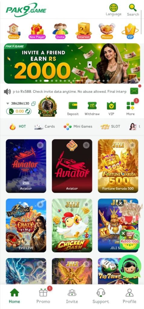 PAK9 Game