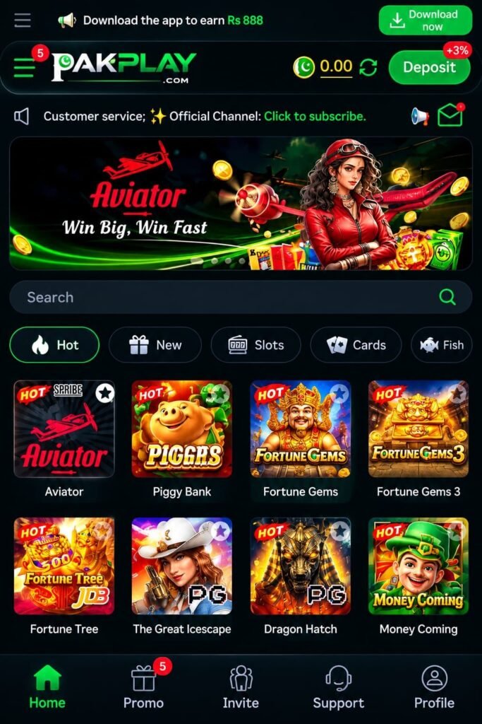 PakPlay game