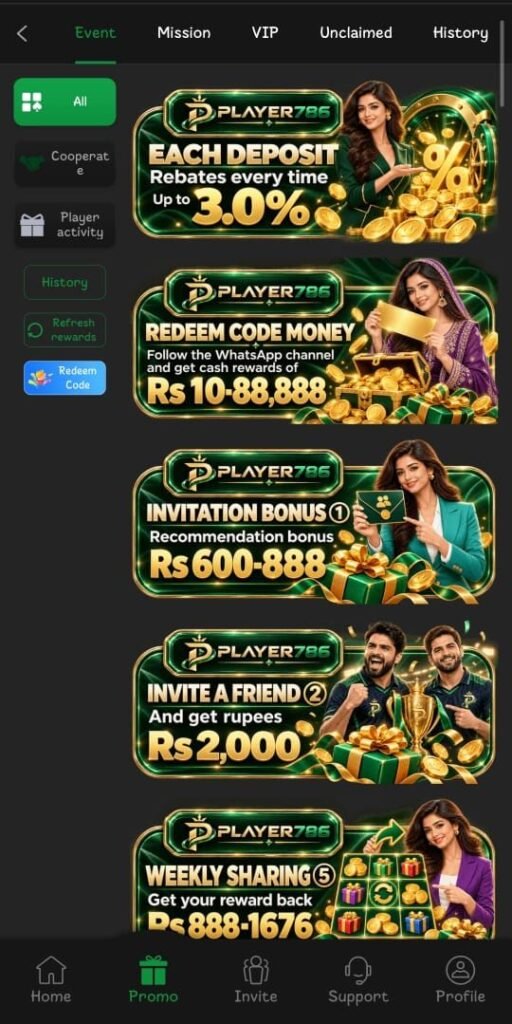Player786 game